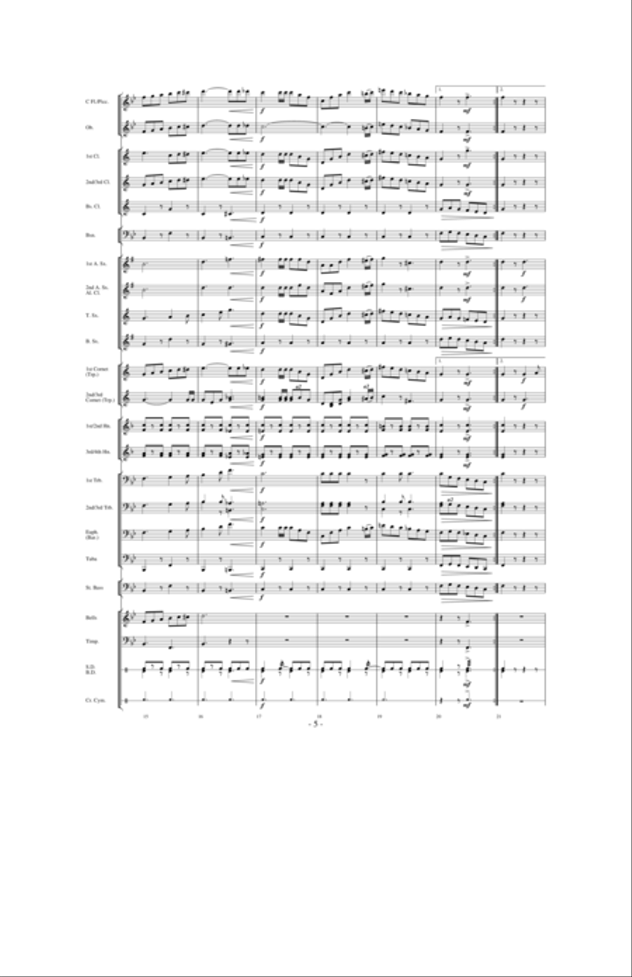Our Director Concert Band scores gallery preview page 4