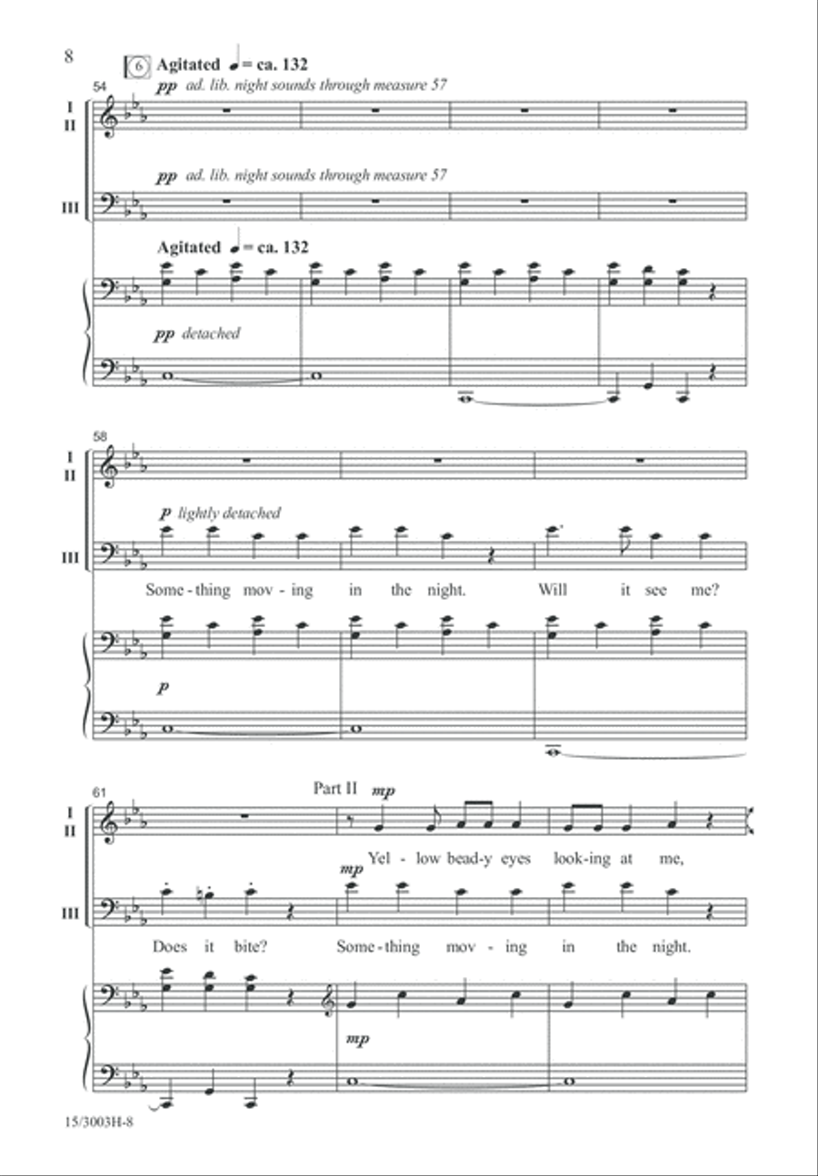 Something in the Dark Something in the Dark 3-Part scores gallery preview page 8