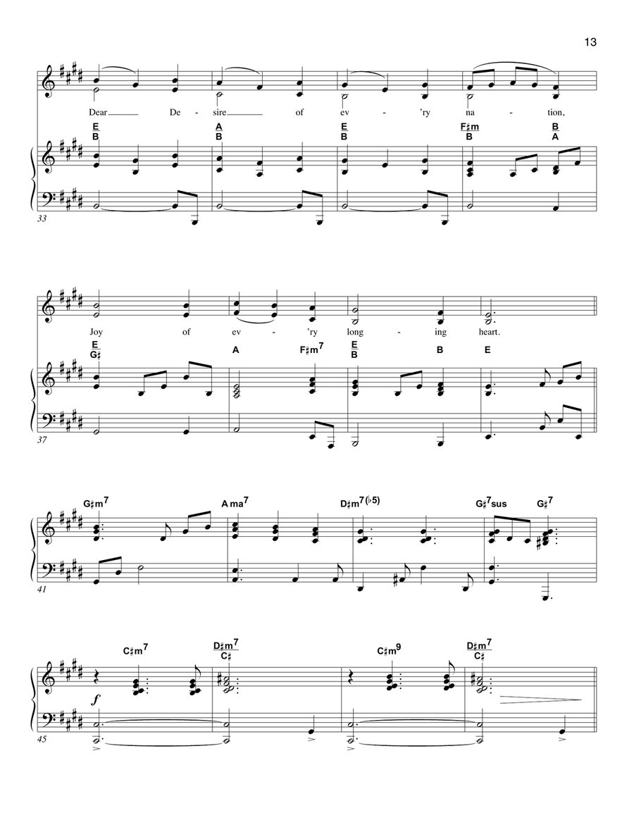 Come, Thou Long-Expected Jesus Voice scores gallery preview page 3