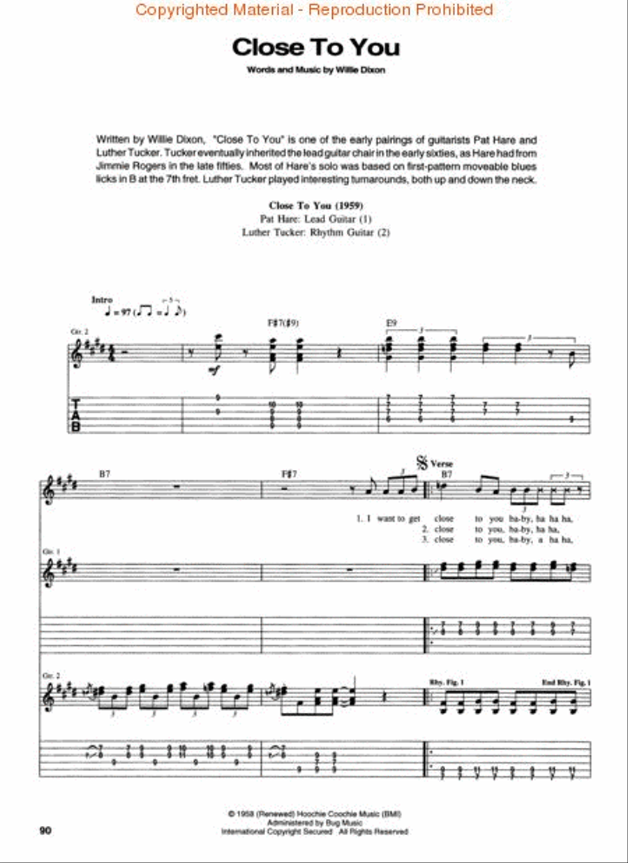 Deep Blues Deep Blues Electric Guitar scores gallery preview page 4