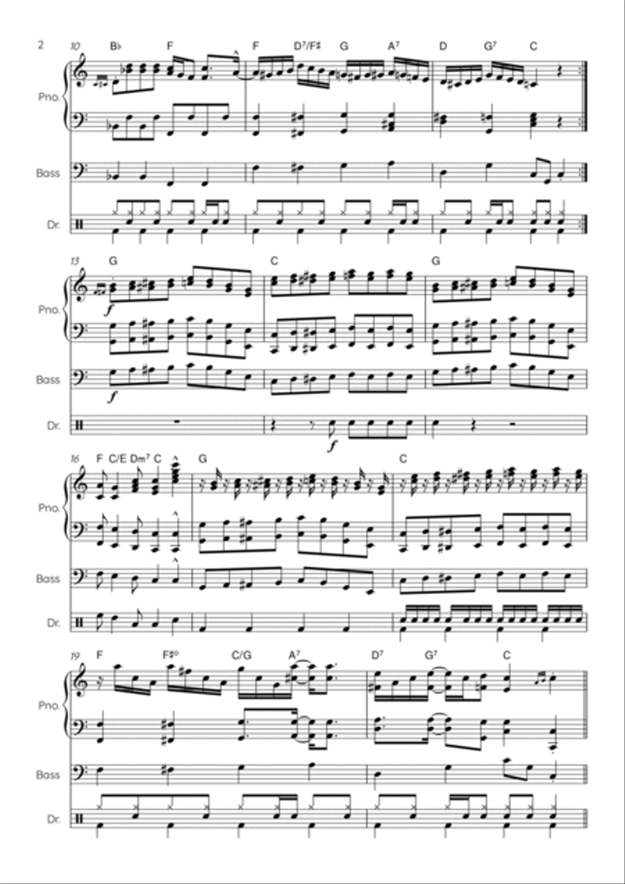 Root Beer Rag Bass Voice scores gallery preview page 2