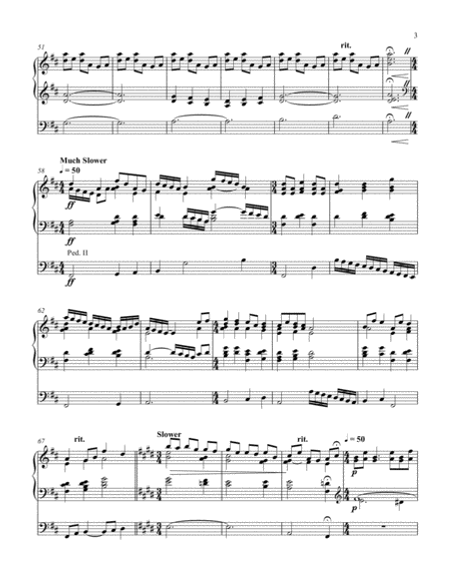 Quarant 'ore Quarant 'ore Organ Solo scores gallery preview page 3