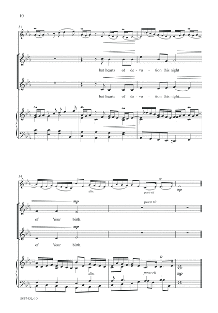 O Come, Little Children 2-Part scores gallery preview page 11