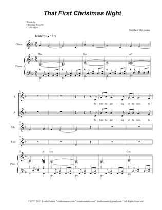 That First Christmas Night (SATB)