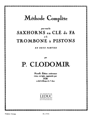 Book cover for Complete Method For All Saxhorns In F And Trombone (1)