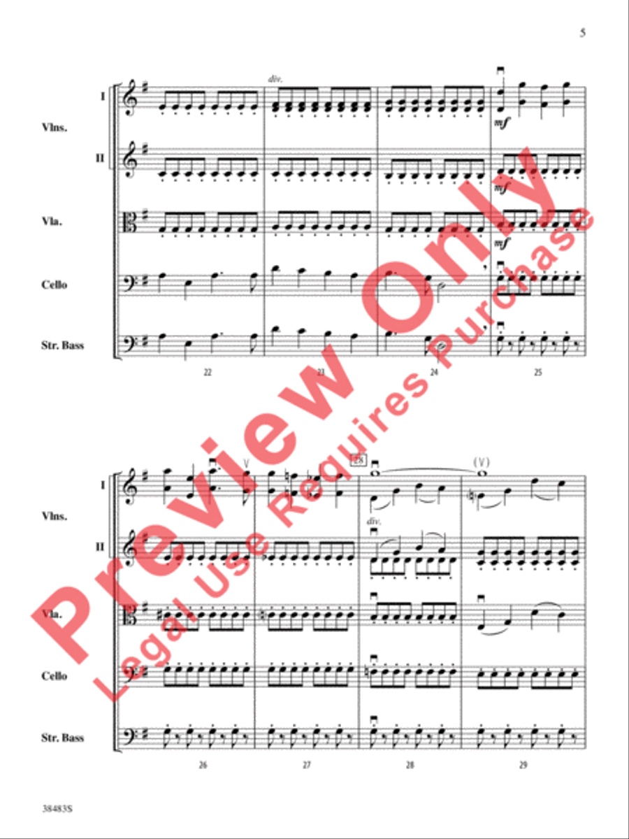 Sprites String Orchestra scores gallery preview page 6