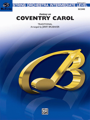 Book cover for Fantasy on Coventry Carol