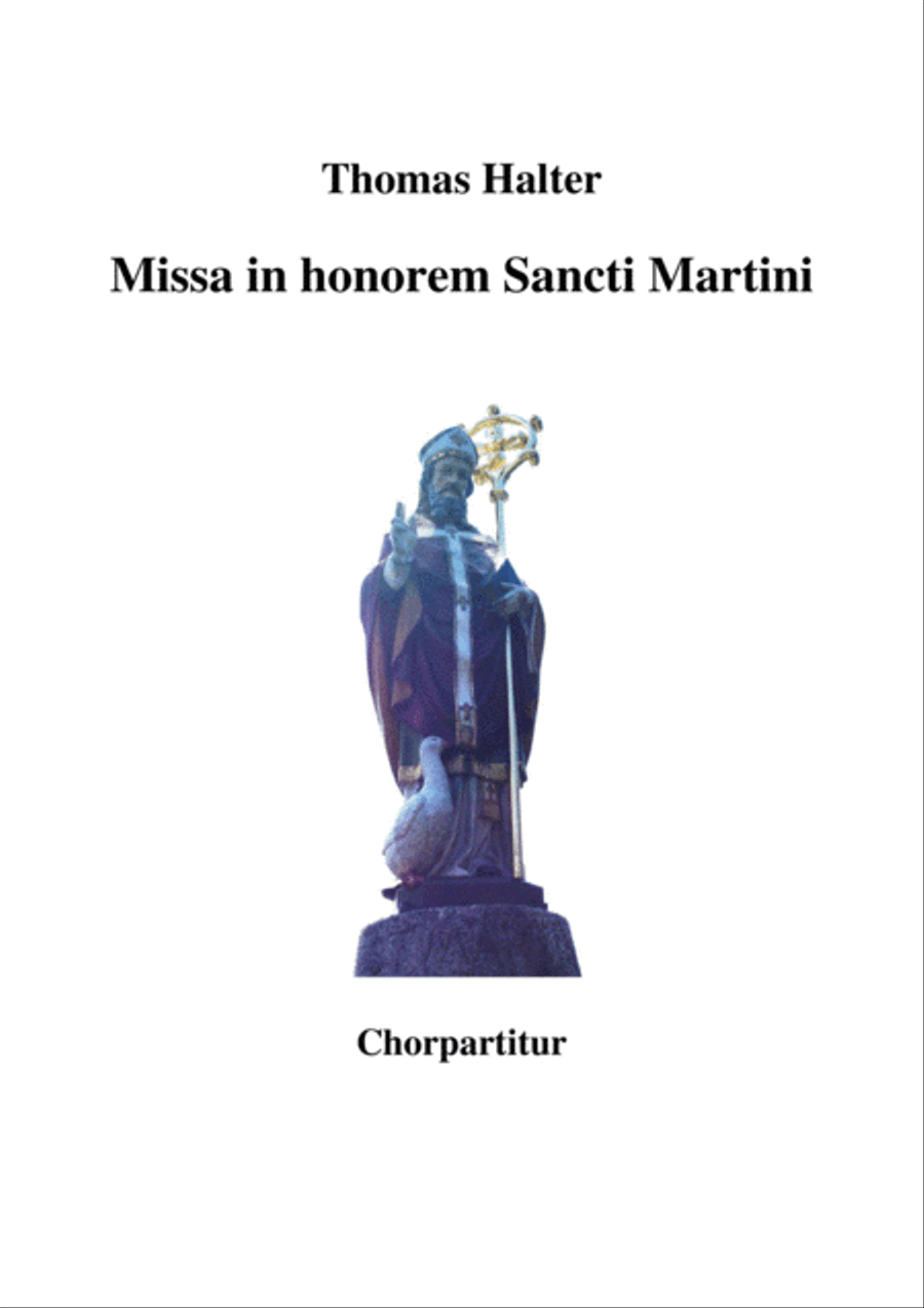 Missa in honorem Sancti Martini 4-Part scores gallery preview page 1
