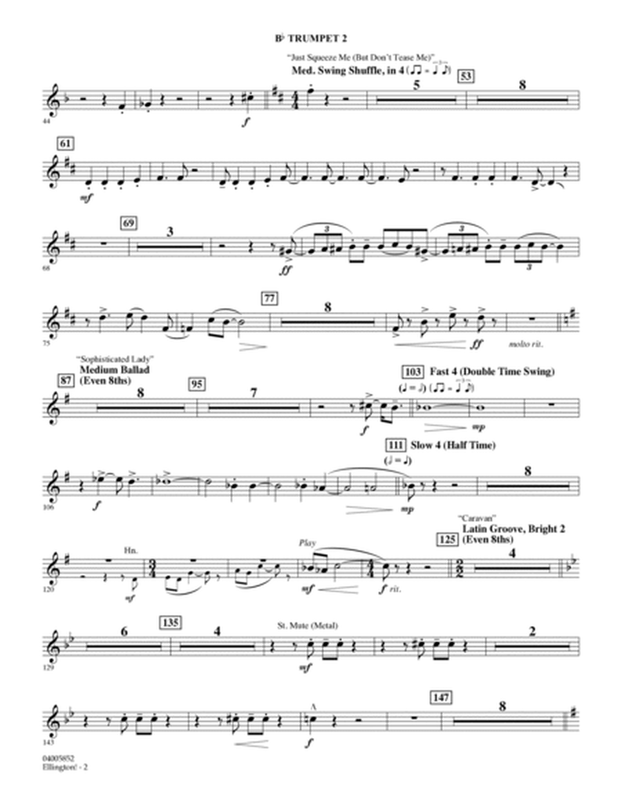 Ellington! (arr. Stephen Bulla) - Bb Trumpet 2