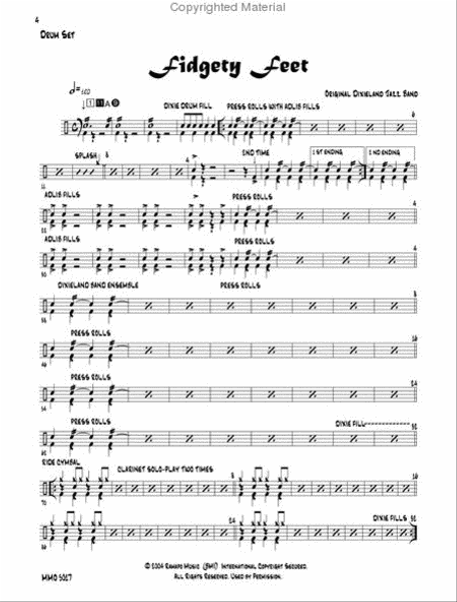New Orleans Classics Drums scores gallery preview page 2