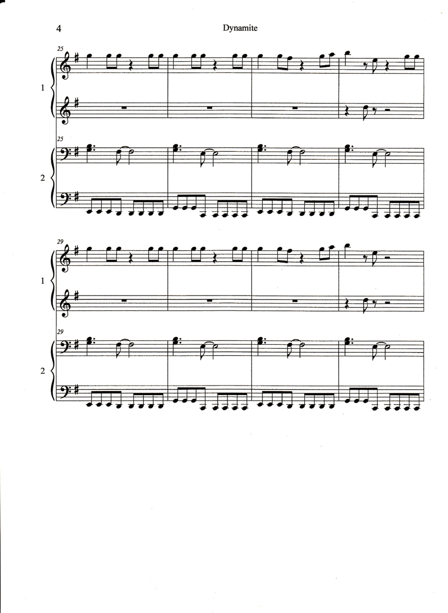 Dynamite Piano Method scores gallery preview page 5