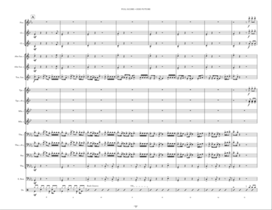 Odd Future Odd Future Marching Band scores gallery preview page 2