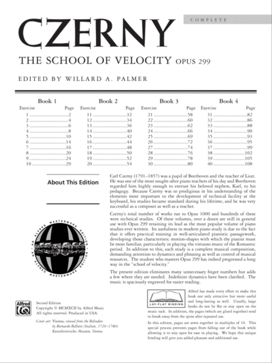 Czerny -- School of Velocity, Op. 299 (Complete) Piano Solo scores gallery preview page 2