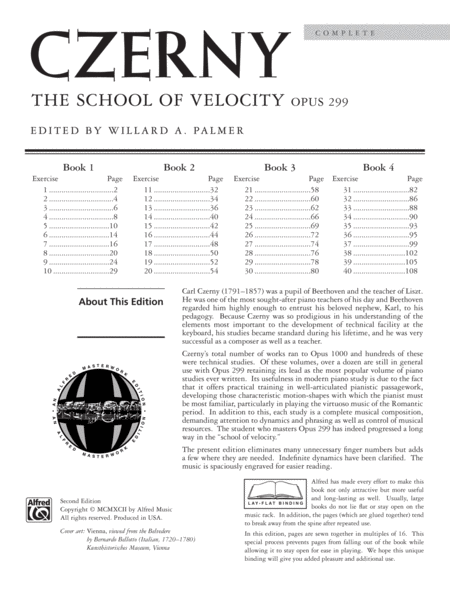 Czerny -- School of Velocity, Op. 299 (Complete)