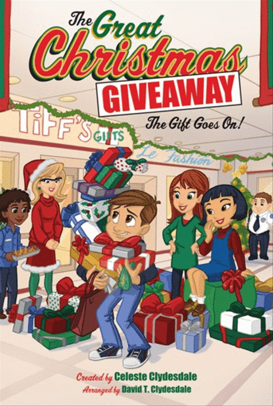 The Great Christmas Giveaway - Instructional DVD Unison Choir scores gallery preview page 1