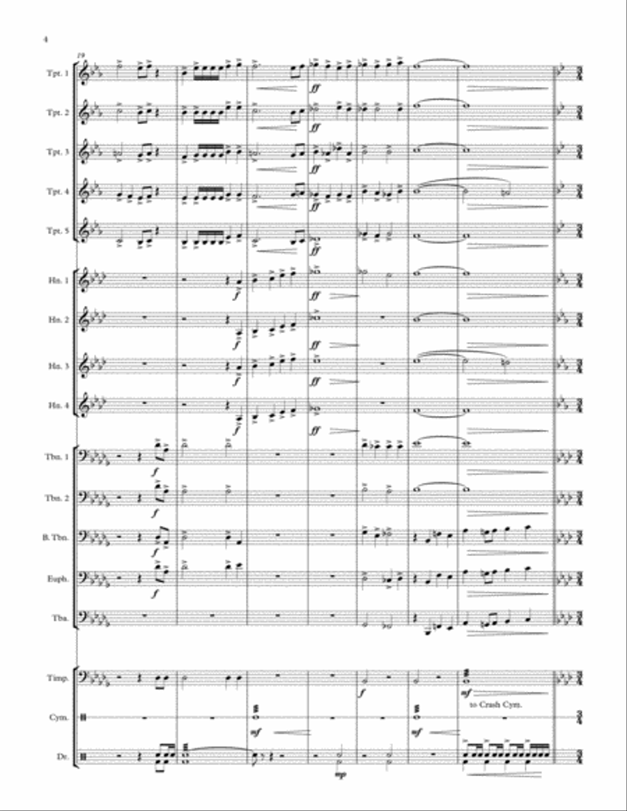 Forging An Icon Forging An Icon Brass Ensemble scores gallery preview page 5