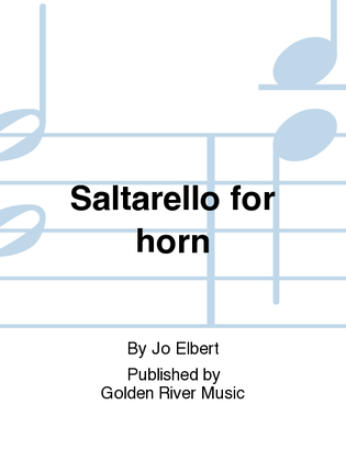 Saltarello for horn
