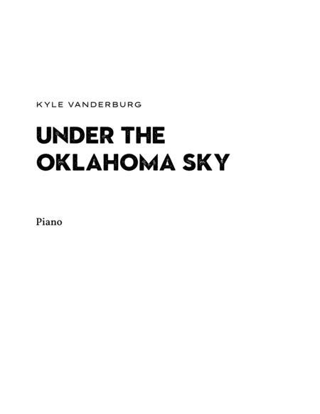 Under the Oklahoma Sky image number null
