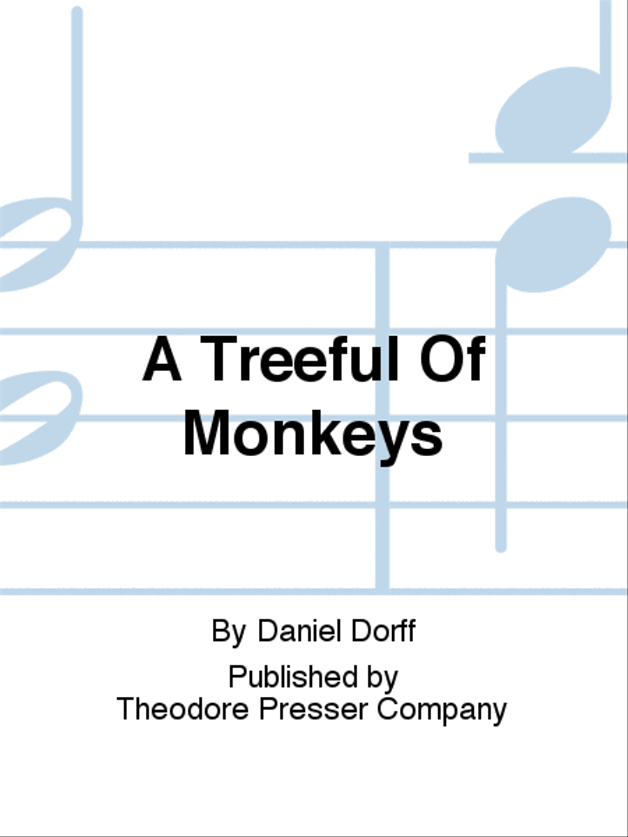 A Treeful Of Monkeys A Treeful Of Monkeys School and Community scores gallery preview page 1