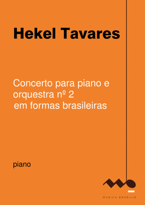 Book cover for Concerto para piano e orquestra n.2 em formas brasileiras