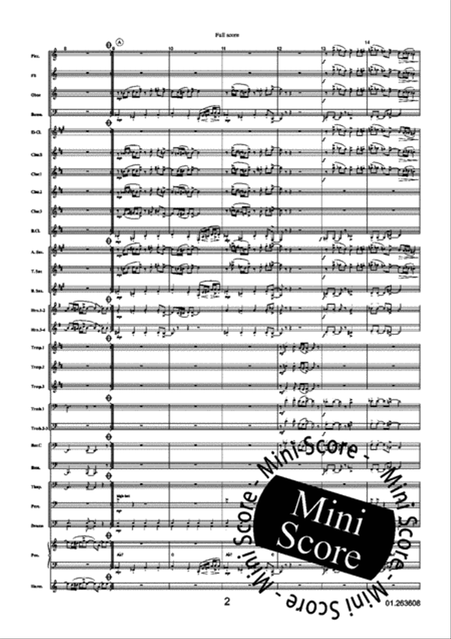 Three Grey Tango's Concert Band scores gallery preview page 6
