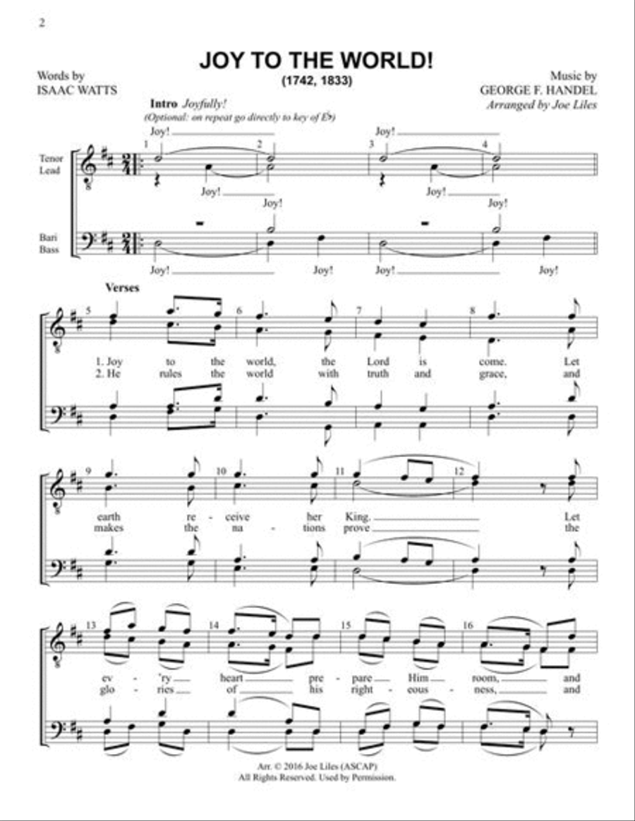 Yuletide Favorites TTBB scores gallery preview page 3