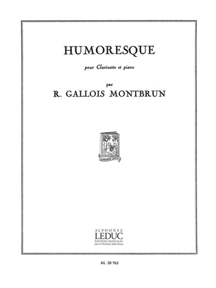 Book cover for Humoresque (clarinet & Piano)