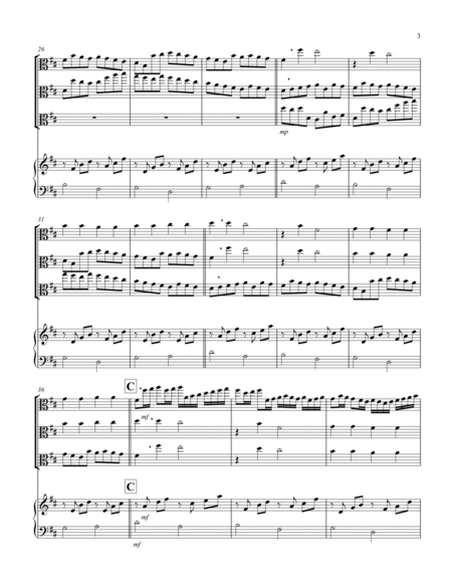 Canon in D (Pachelbel) (D) (Viola Trio, Keyboard)