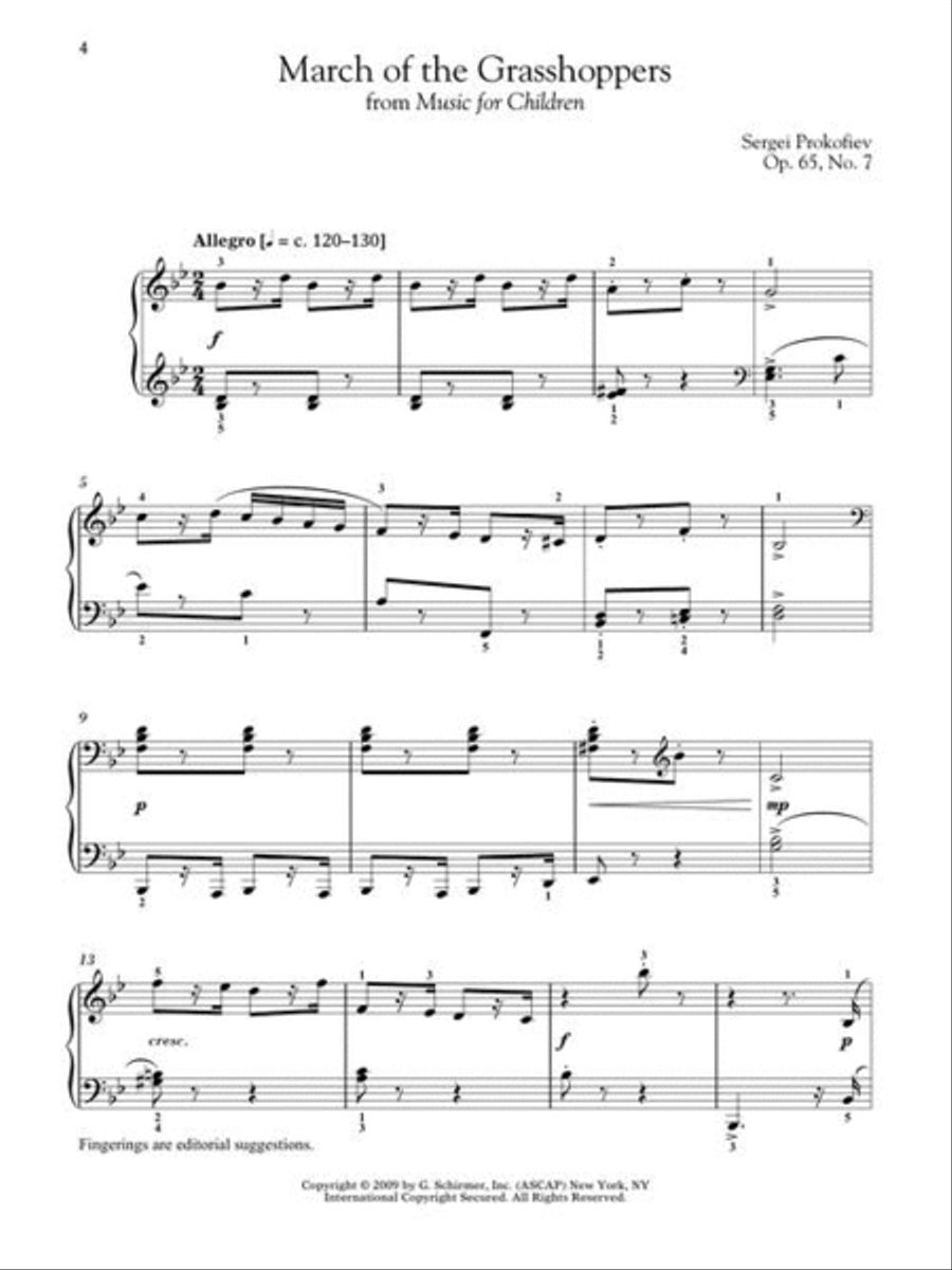 Baroque to Modern: Upper Intermediate Level Piano Solo scores gallery preview page 11