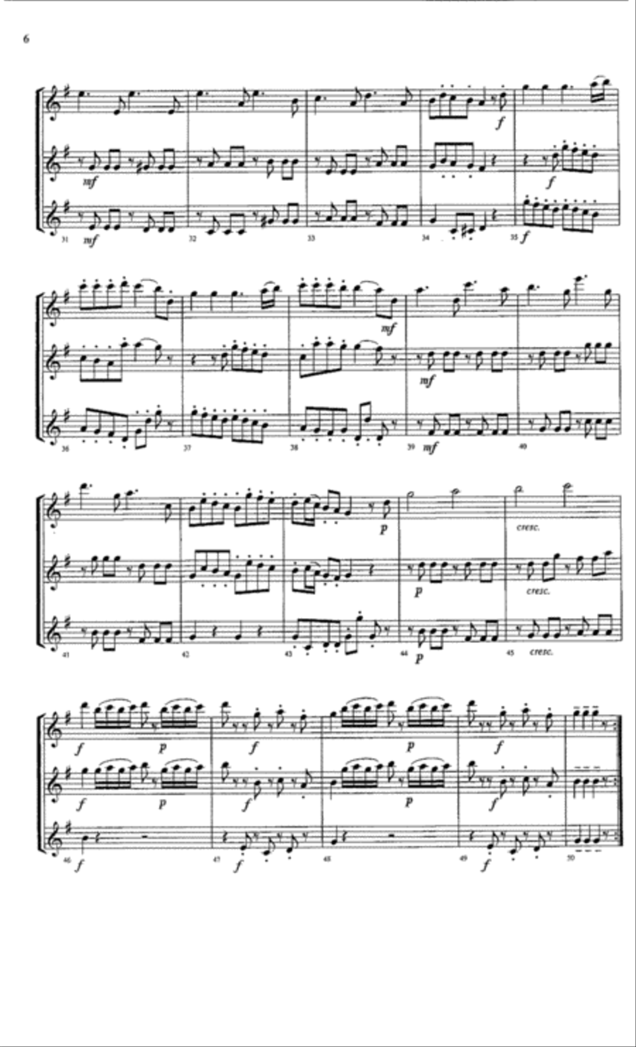 Elegant Suite for three Flutes