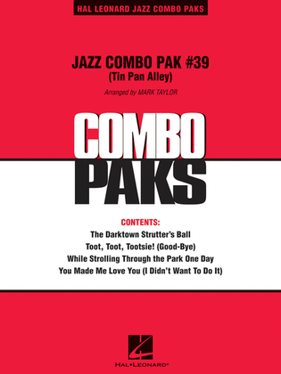 Jazz Combo Pak #39 (Tin Pan Alley)