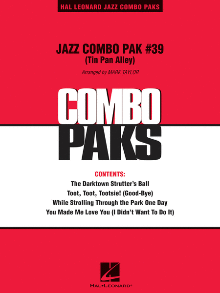 Jazz Combo Pak #39 (Tin Pan Alley) image number null