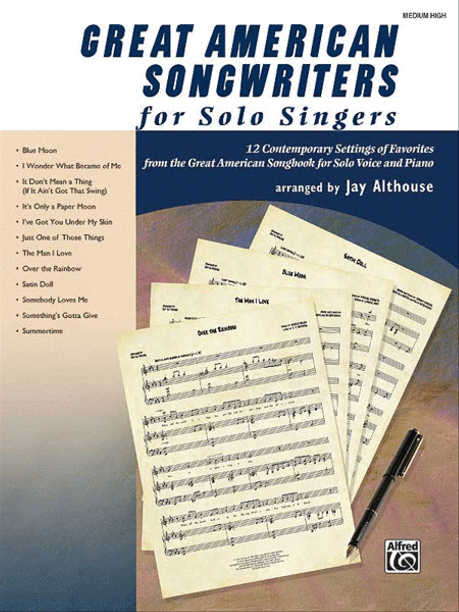 Great American Songwriters for Solo Singers High Voice scores gallery preview page 1
