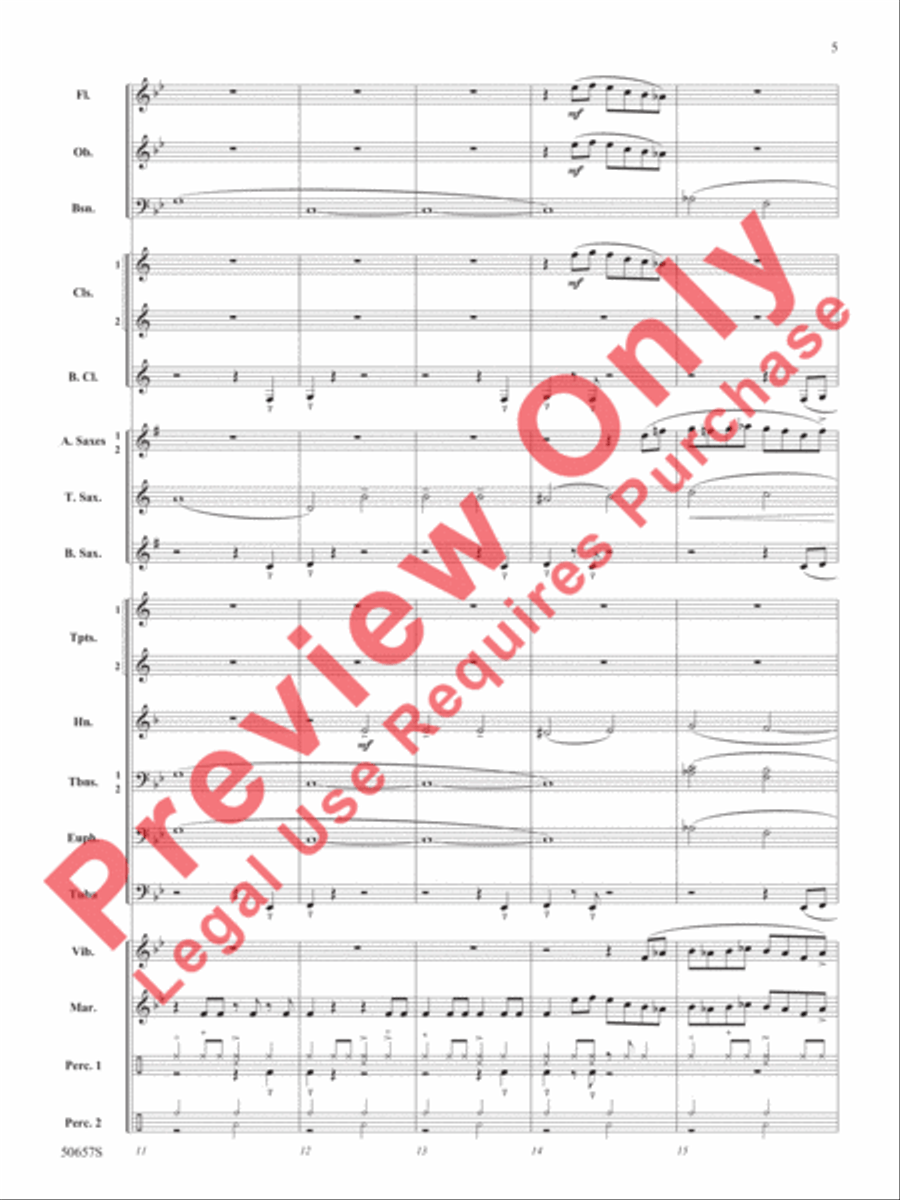 You Better Sleigh! You Better Sleigh! Concert Band scores gallery preview page 6