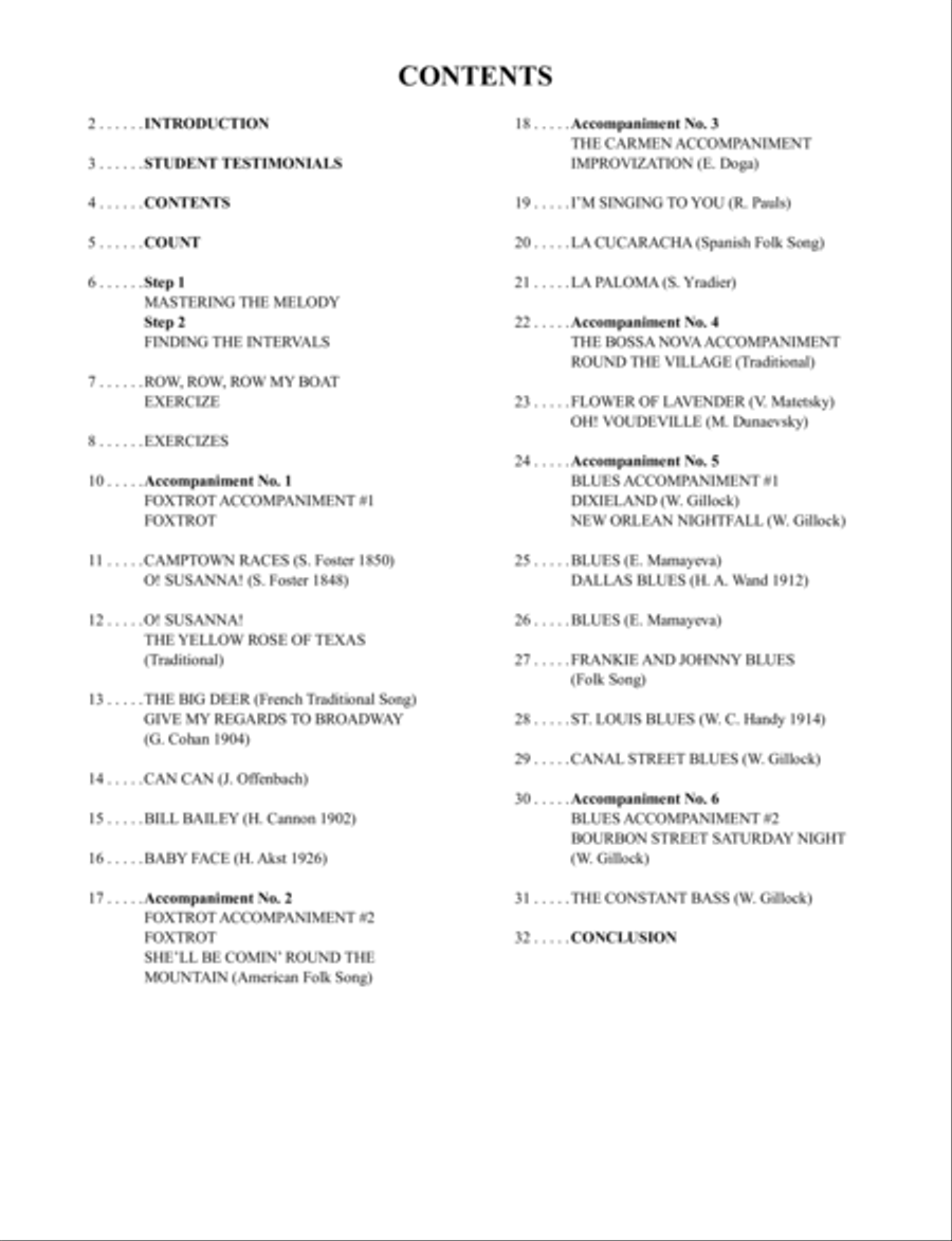 Play Along With Emma Method Book 3 Voice scores gallery preview page 5