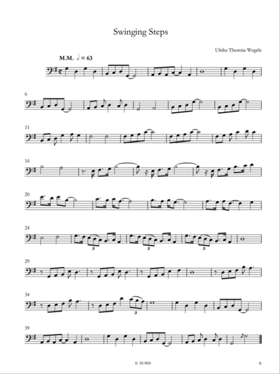 Alles zu Fuss Organ scores gallery preview page 3