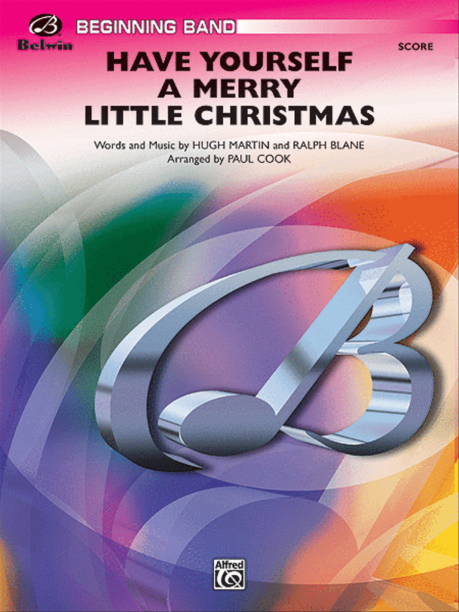 Have Yourself a Merry Little Christmas Concert Band scores gallery preview page 1