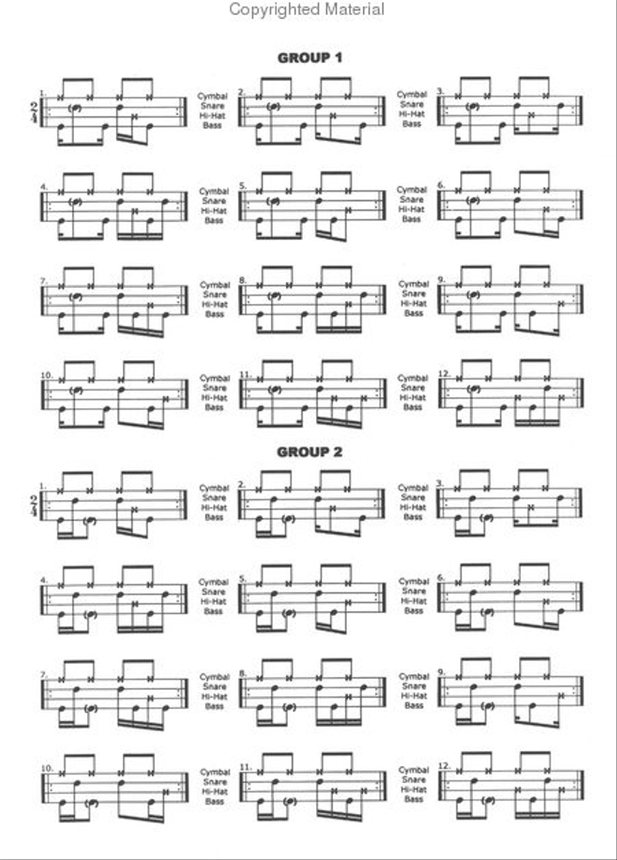 Four-Way Independence For Rock Drumming