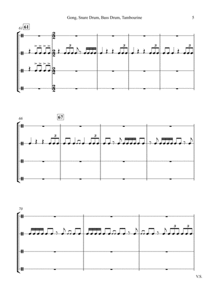 Venom (Concerto for Percussion Ensemble) PART 3