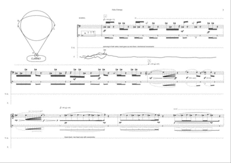 False Entropy Woodwind Duet scores gallery preview page 6