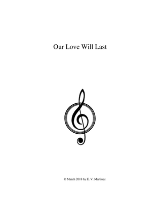 Our Love Will Last