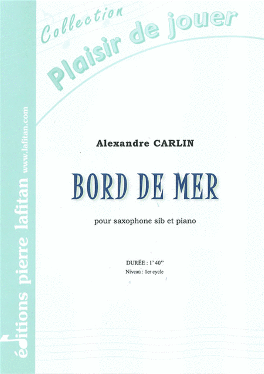 Bord de Mer Piano Accompaniment scores gallery preview page 1