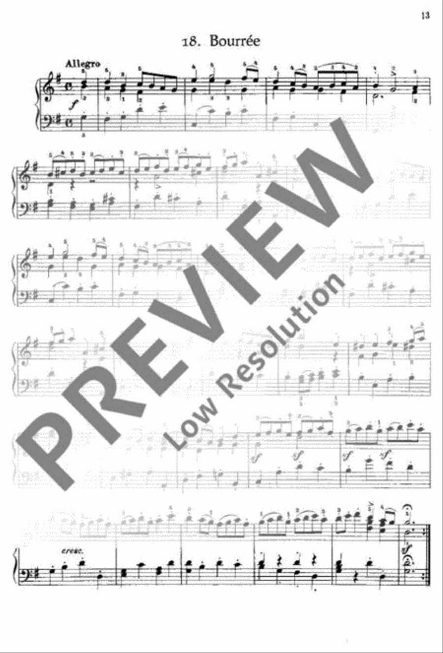 20 little Dances Piano Solo scores gallery preview page 14