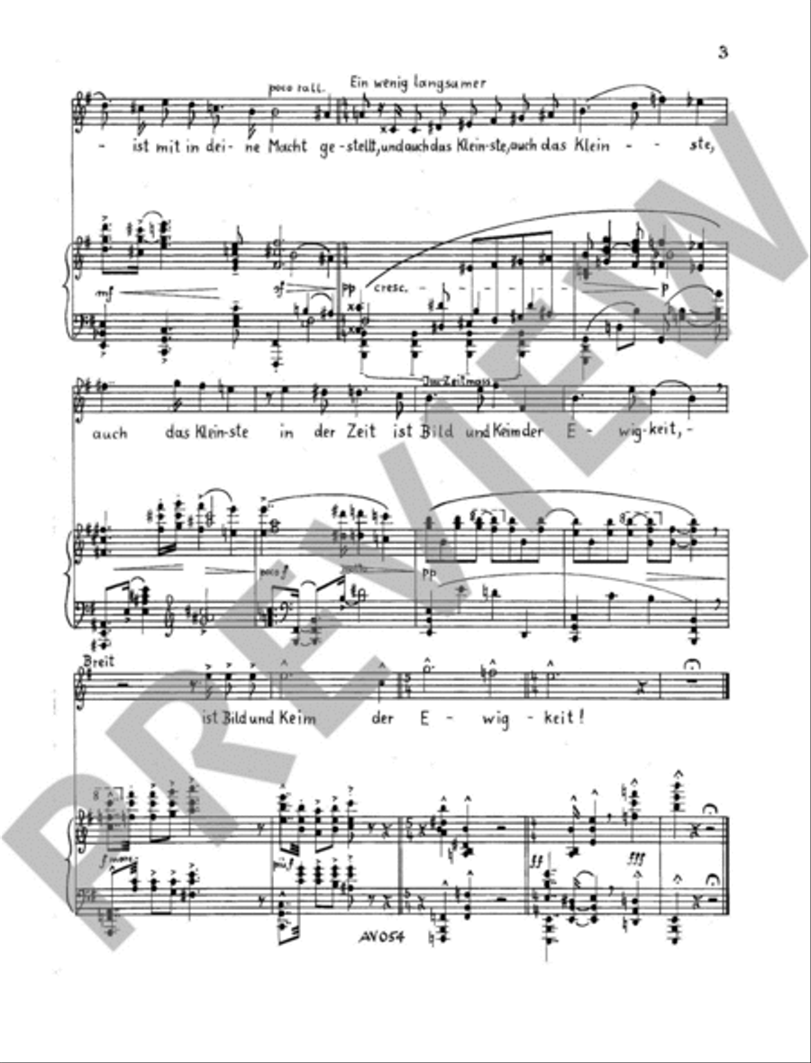 Monate im Lied op. 128 High Voice scores gallery preview page 3