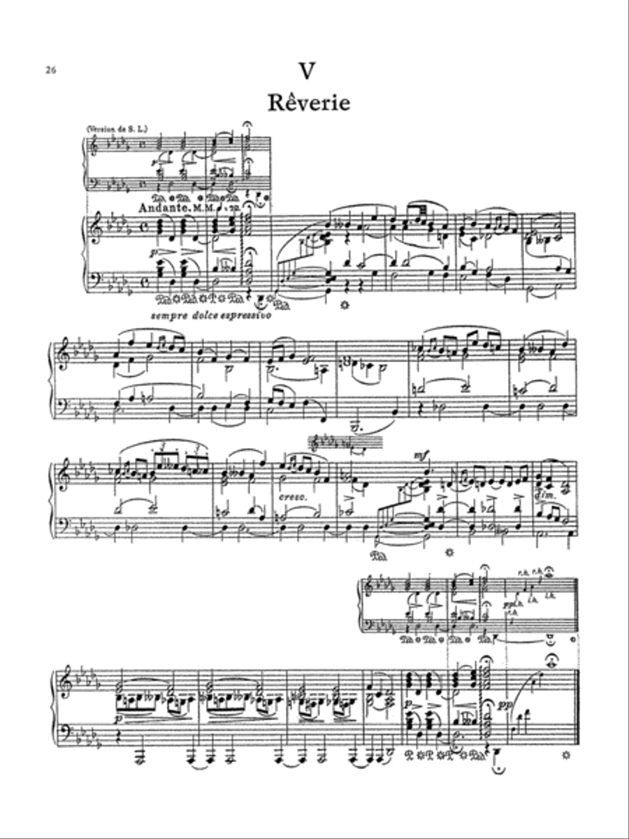 Borodin: Scherzo and Petite Suite Piano Solo scores gallery preview page 1