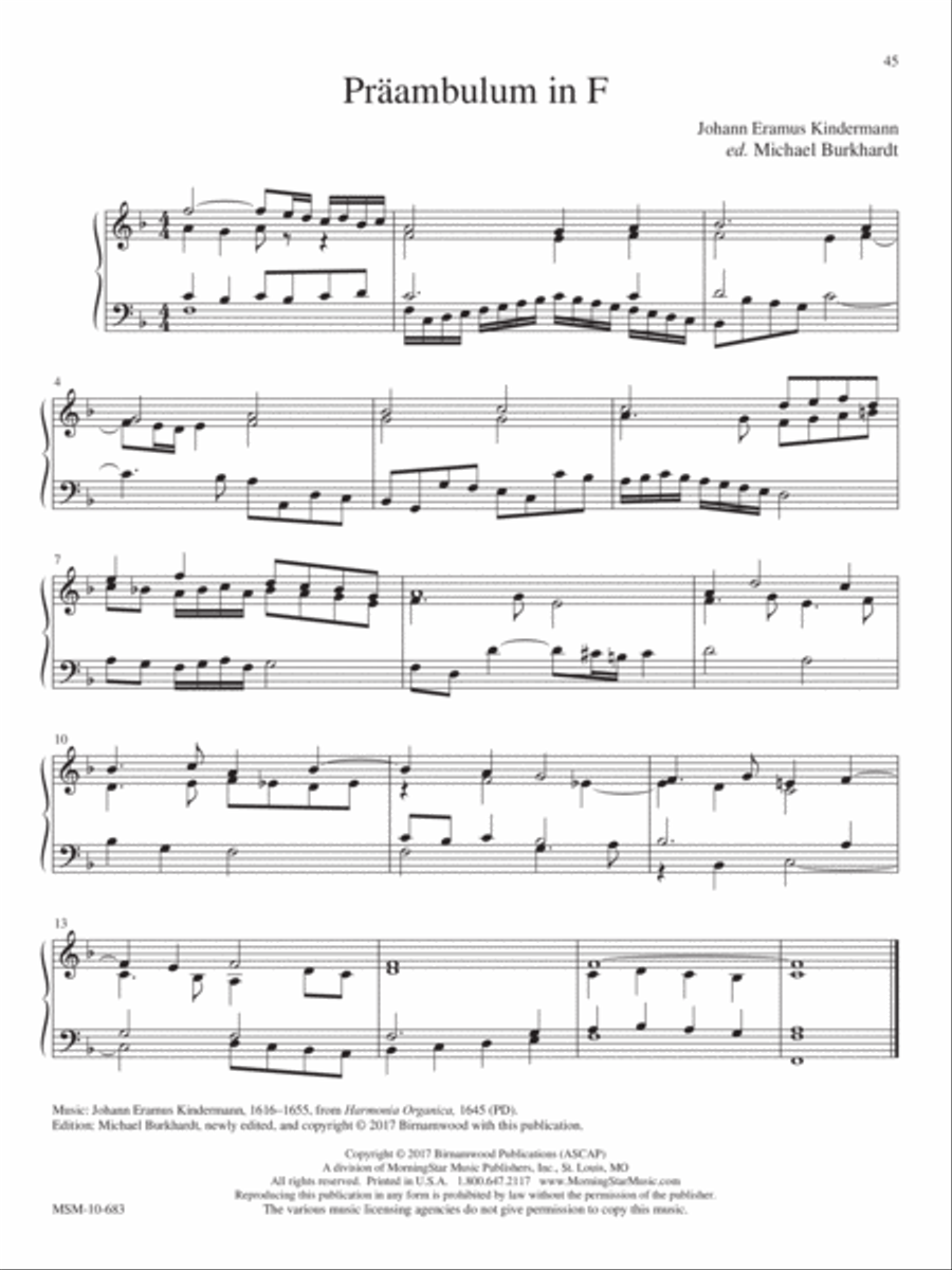 Komm, Heiliger Geist Organ scores gallery preview page 1