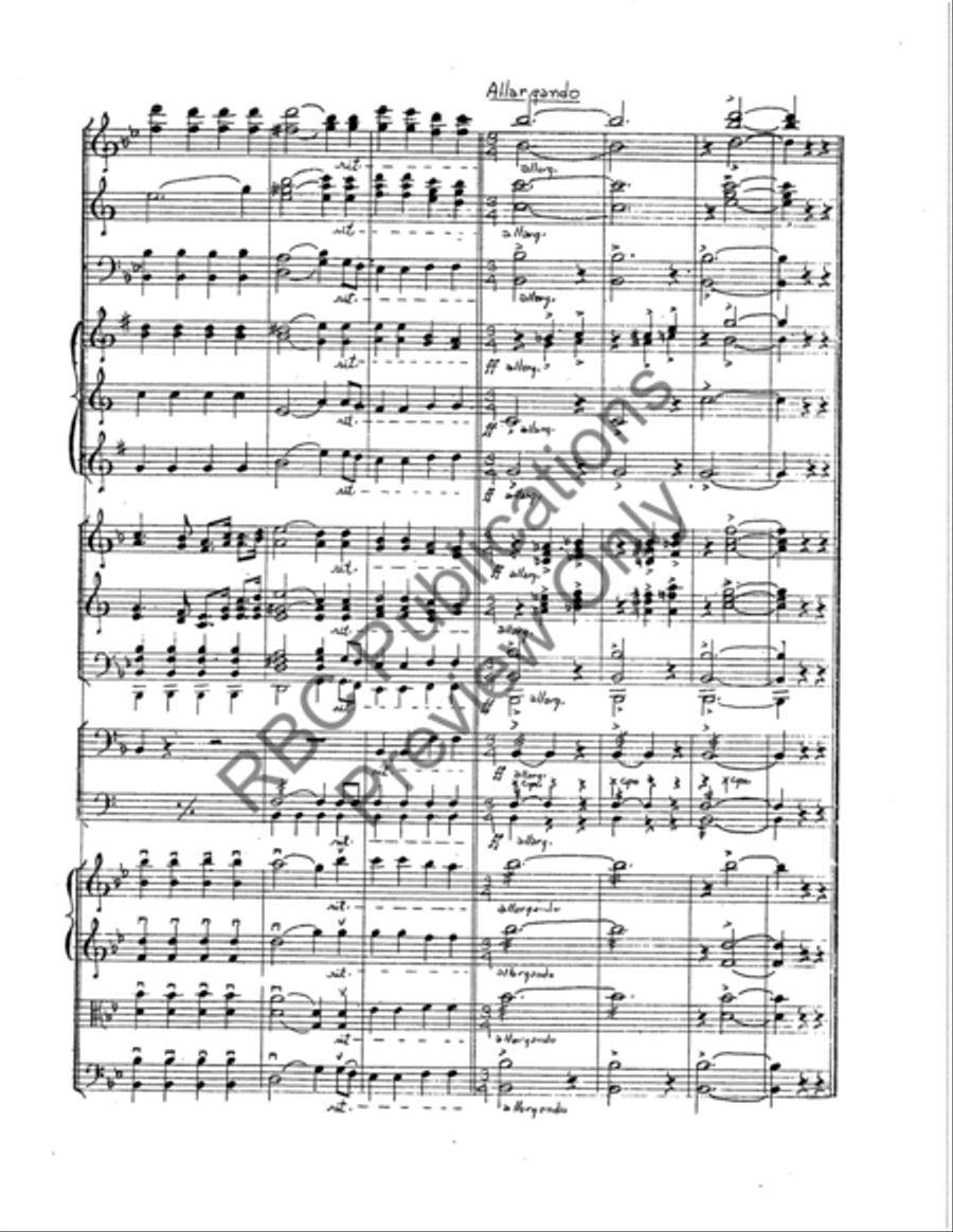 Battle Hymn Of The Republic Orch Full Orchestra scores gallery preview page 12