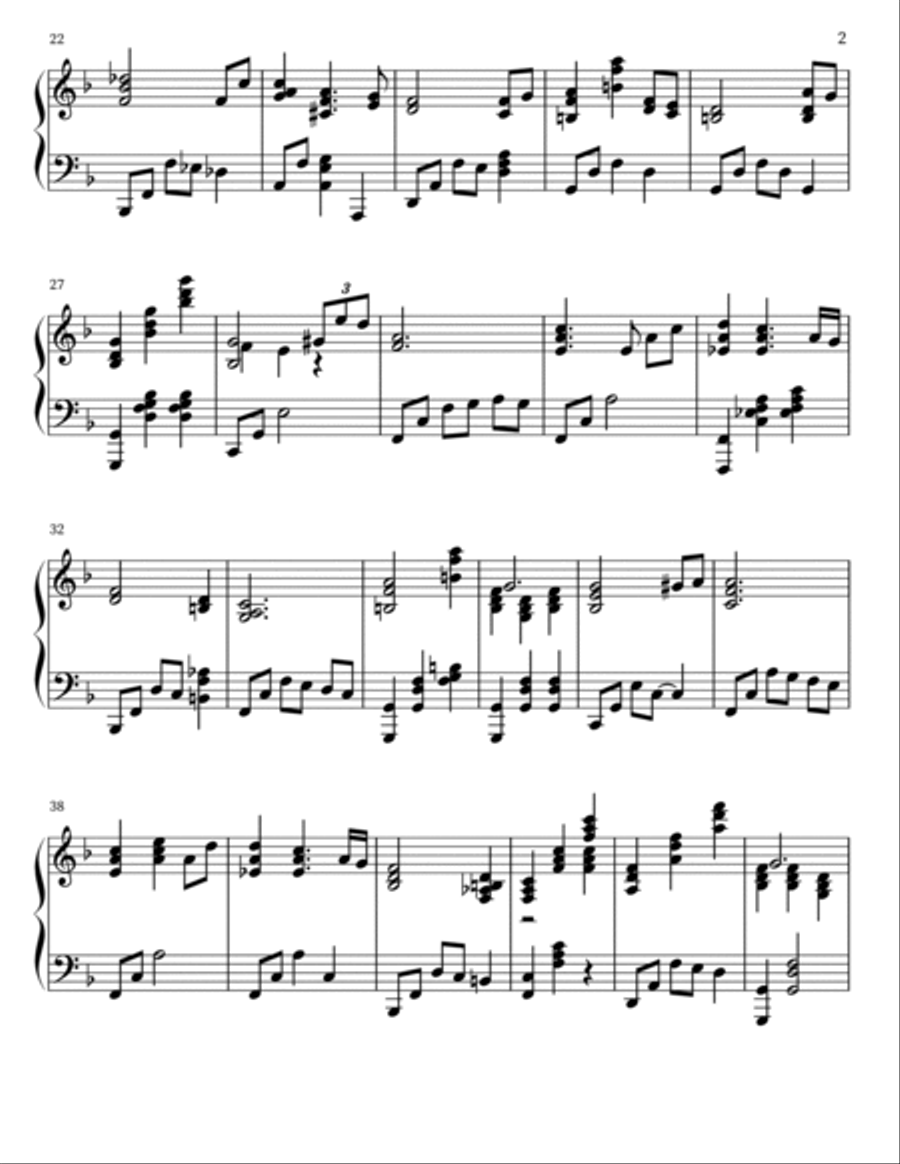 Dear Heart Piano scores gallery preview page 2