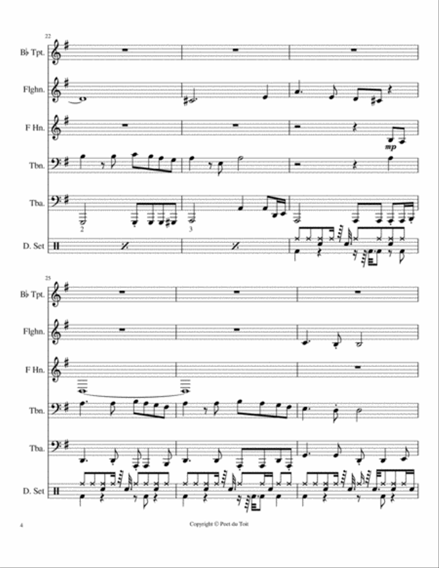 Words Small Ensemble scores gallery preview page 4