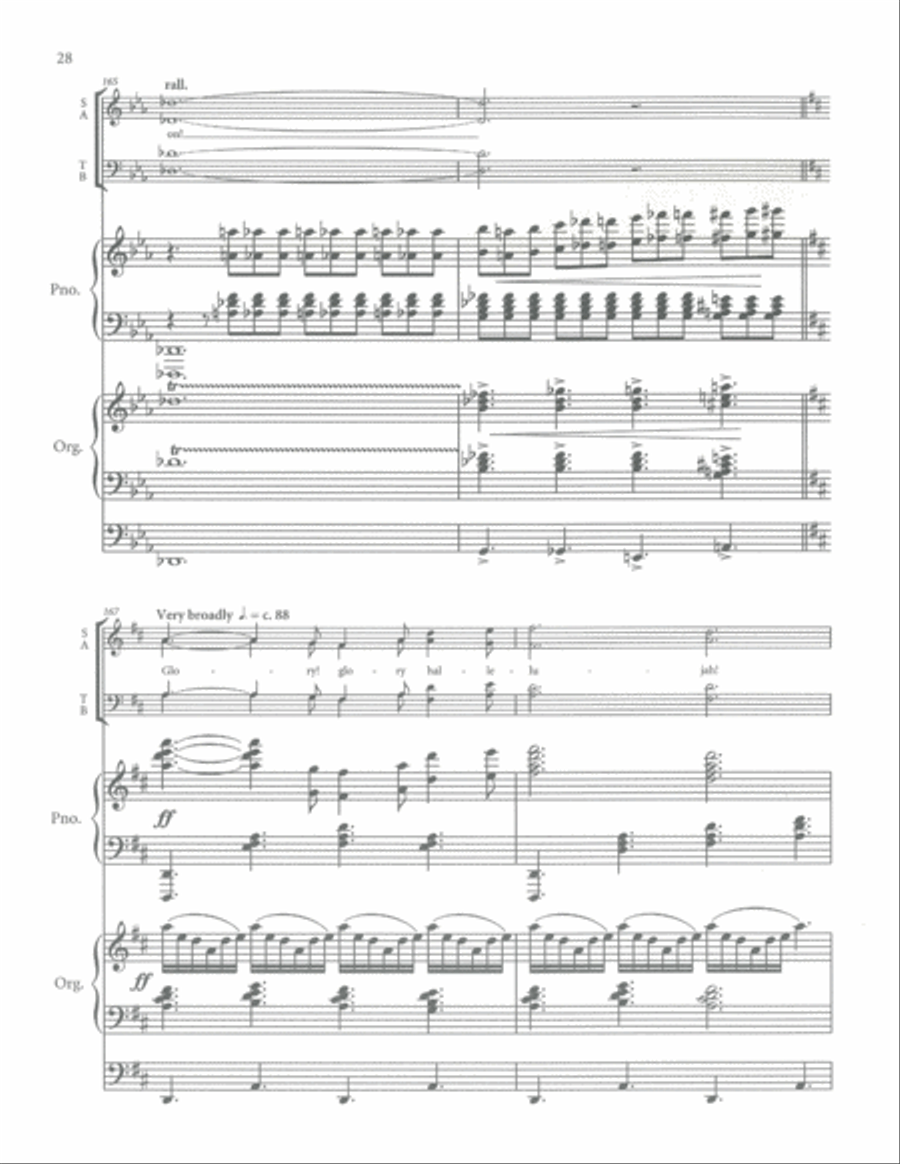 Mine Eyes Have Seen the Glory Organ scores gallery preview page 26
